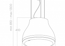 картинка, Вытяжка Elica SHININGPELTROX/F/50-PRF0120497A